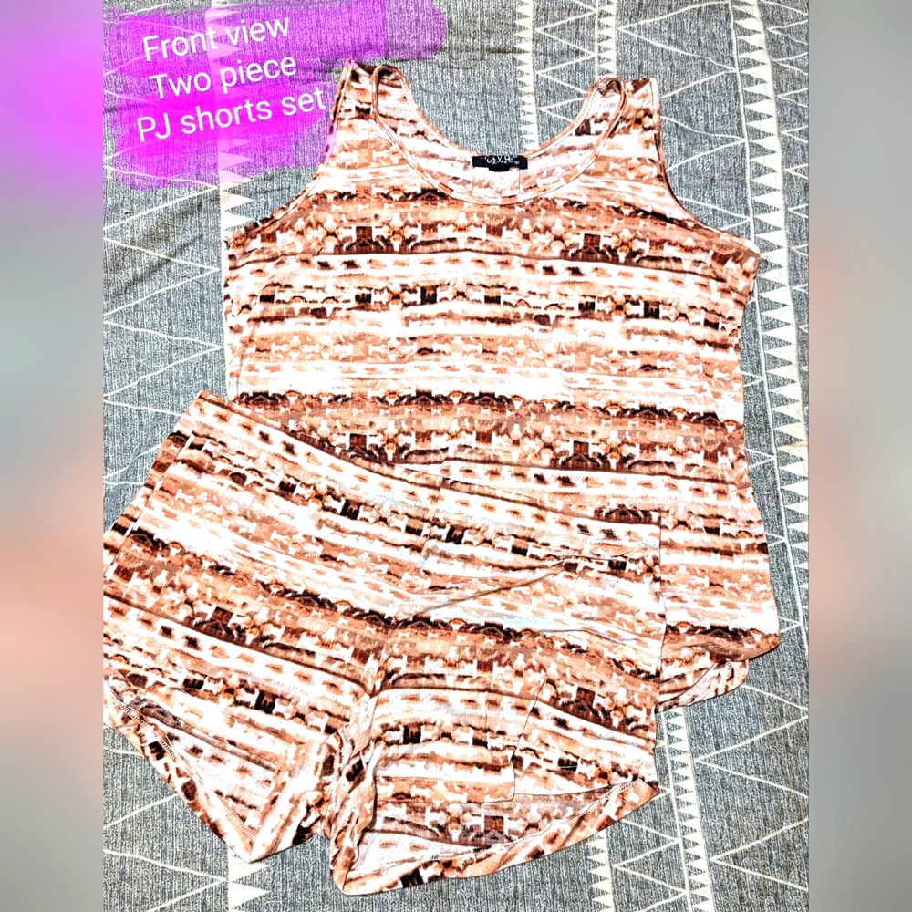 🎉George size LG, ladies 2 piece PJ short set, GUC